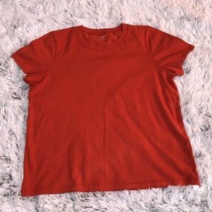 Madewell Burnt orange t-shirt